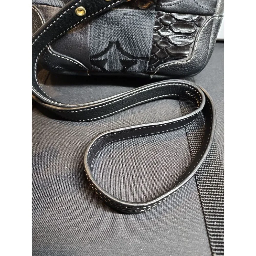 COACH RARE HAMPTON 12485 LIMITED EDITION PATCHWORK CROSSBODY Y2K